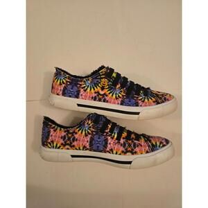 Rocket Dog Jazzin Sneaker Women's Shoes Size 8.5 Black Multi Colored